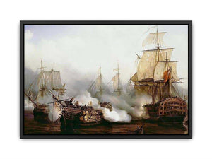 Battle of Trafalgar Canvas Print
