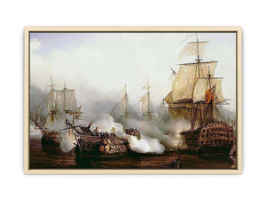 Battle of Trafalgar Art Print