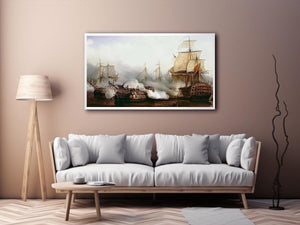 Battle of Trafalgar Painting