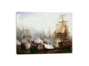 Battle of Trafalgar Painting