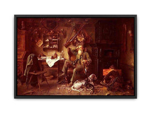 A Forester at Home Canvas Print