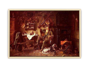 A Forester at Home Art Print