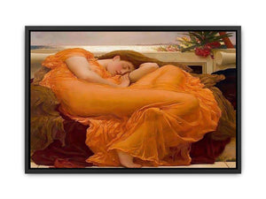 Flaming June Canvas Print