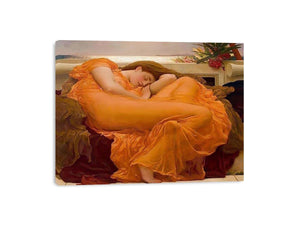 Flaming June by Lord Frederick Leighton Painting