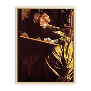 The Painter's Honeymoon Art Print