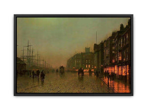 Liverpool from Wapping Canvas Print