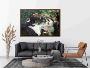 Hip Hip Hurrah Artists Party at Skagen by Peder Severin Kroyer Painting