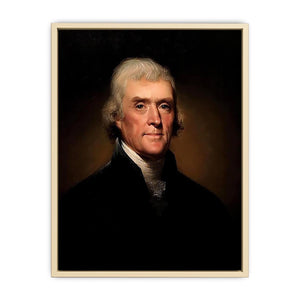 Portrait of Thomas Jefferson Art Print