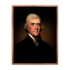 Portrait of Thomas Jefferson Poster