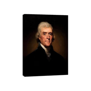 Portrait of Thomas Jefferson by Rembrandt Peale Painting