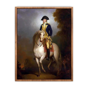 Equestrian Portrait of George Washington Poster