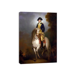 Equestrian Portrait of George Washington by Rembrandt Peale Painting