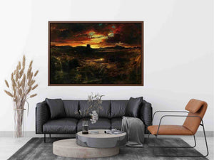 Childe Roland to the Dark Tower Came by Thomas Moran Painting