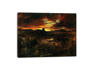 Childe Roland to the Dark Tower Came by Thomas Moran Painting