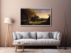 The Picnic by Thomas Cole Painting