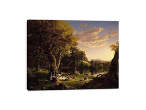 The Picnic by Thomas Cole Painting