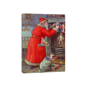 Father Christmas by KARL ROGER Painting