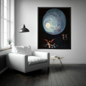 Paradise- Ascent of the Blessed by Hieronymous Bosch Painting