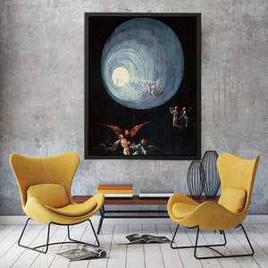Paradise- Ascent of the Blessed by Hieronymous Bosch Painting