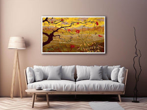 Apple Tree With Red Fruit by Paul-Elie Ranson Painting