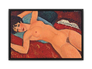 The Nude Sdraiato by Modigliani Canvas Print
