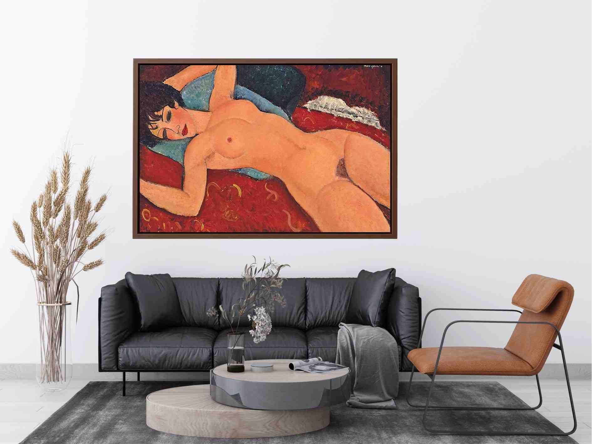 The Nude Sdraiato by Modigliani Painting