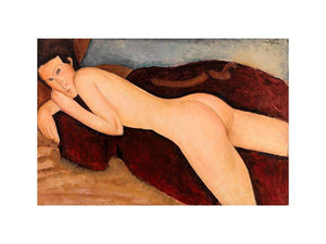 Reclining Nude by Modigliani Painting