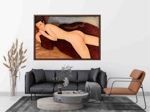 Reclining Nude by Modigliani Painting