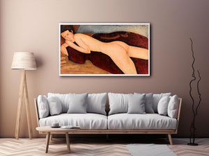 Reclining Nude by Modigliani Painting