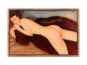 Reclining Nude by Modigliani Poster