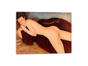 Reclining Nude by Modigliani Painting