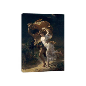 The Storm Painting by PIERRE AUGUSTE COT Painting