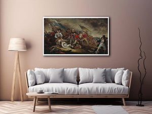 The Death of General Warren at the Battle of Bunker Hill on 17 June 1775 by JOHN TRUMBULL Painting