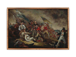 The Death of General Warren at the Battle of Bunker Hill on 17 June 1775 Poster