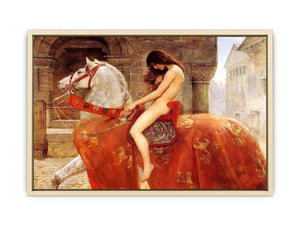 Lady Godiva Art Print
