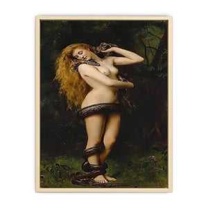 Lilith Painting by John Collier Art Print