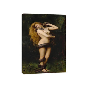 Lilith Painting by JOHN MALER COLLIER