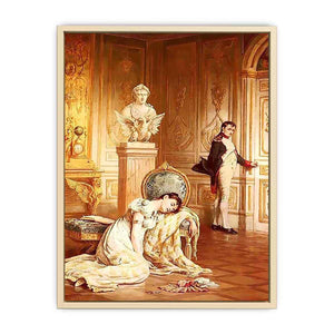 Napoleon's Farewell To Josephine (or My Destiny And France Demand It) Art Print