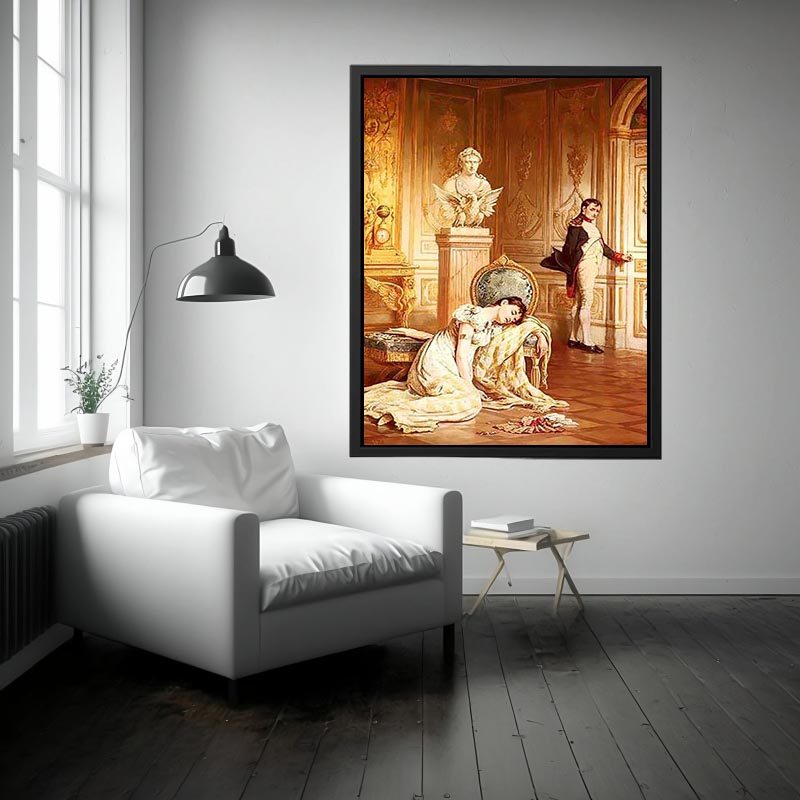 Napoleon's Farewell To Josephine (or My Destiny And France Demand It) by LASLETT JOHN POTT Painting