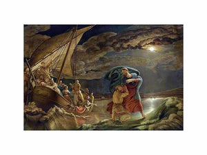 Peter Walks on Water by PHILIPP OTTO RUNGE