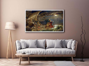 Peter Walks on Water by PHILIPP OTTO RUNGE Painting