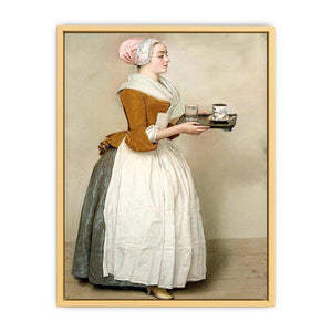 The-Chocolate-Girl Streched canvas