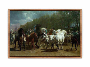 The Horse Fair Poster