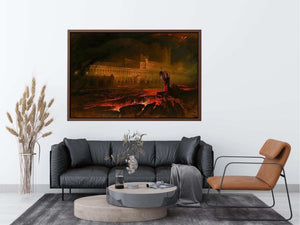 Pandemonium by JOHN MARTIN Painting