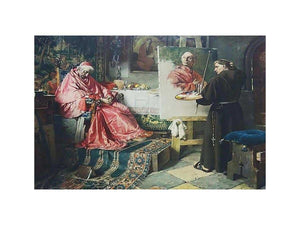The Cardinal's Portrait by TOBY EDWARD ROSENTHAL
