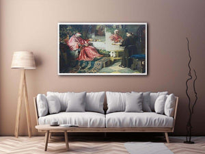 The Cardinal's Portrait by TOBY EDWARD ROSENTHAL Painting