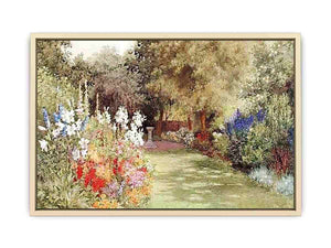 A Garden in July Art Print