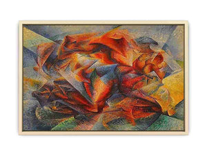 Dynamism of a Soccer Player Art Print