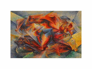 Dynamism of a Soccer Player by UMBERTO BOCCIONI