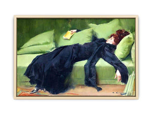 After the Ball Painting by Ramon Casas Art Print